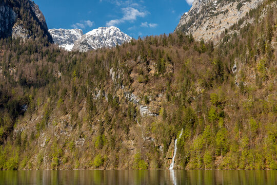 Schrainbach Wasserfall am K&ouml;nigssee in Bayern
