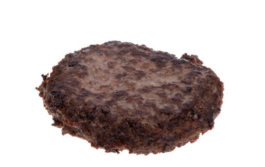 burger patty isolated