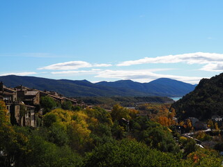Ainsa, pueblo de la provincia de Huesca. España.