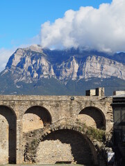 Ainsa, pueblo de la provincia de Huesca. España.