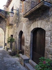 Ainsa, pueblo de la provincia de Huesca. España.