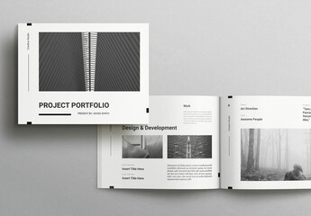 Project Portfolio Brochure Landsape