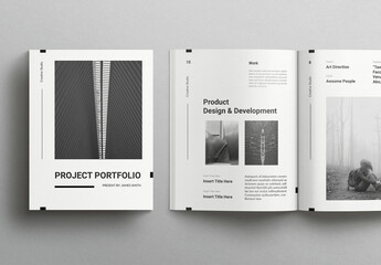 Project Portfolio Brochure Template