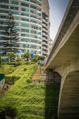 Fototapeta na wymiar Miraflores district, Lima, Peru