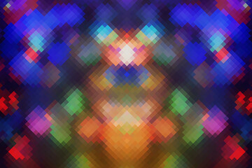 Digital pixel 2d illustrations- fantasy texture. Digital art