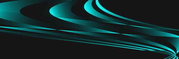 Modern blue and black background vector