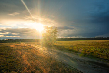 zach&oacute;d słońca