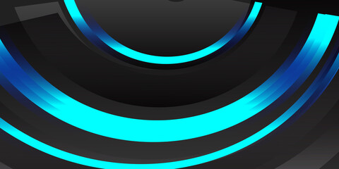 Abstract blue black background