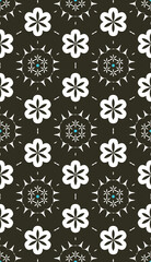 Graphic modern pattern. Decorative print design for fabric, cloth design, covers, manufacturing, wallpapers, print, tile, gift wrap and scrapbooking