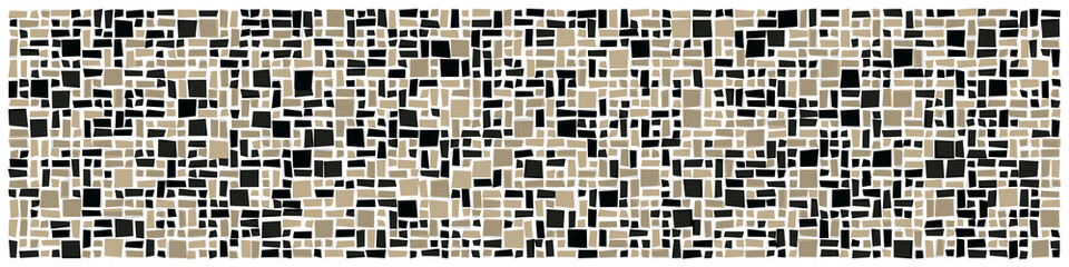 Fototapeta premium Offset Quads generative art background art illustration