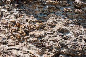 Abstract natural rocks with porous texture rocky background
