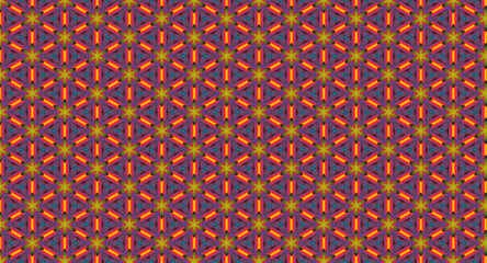 abstract colorful background with symmetrical pattern