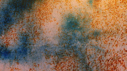 Grunge rusted metal texture, rust and oxidized metal background. Old metal iron panel.