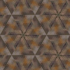 Pakistani ethnic texture. Geometric stripe ornament cover photo. Traditional mystic background design. Turkish fashion for floor tiles and carpet. Repeated pattern design for Indian textile print