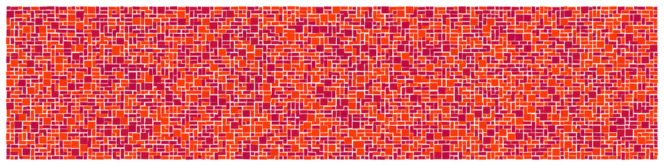 Fototapeta premium Offset Quads generative art background art illustration