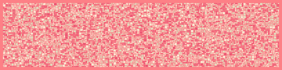 Fototapeta premium Offset Quads generative art background art illustration