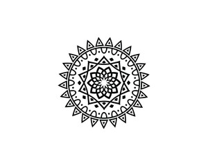 Mandala in ethnic style vector