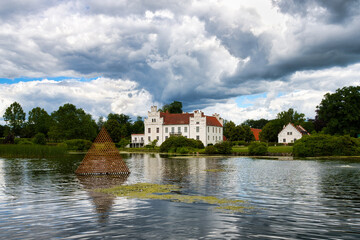 Naklejka na ściany i meble Wanas Slott is a castle and public garden in southern Sweden.