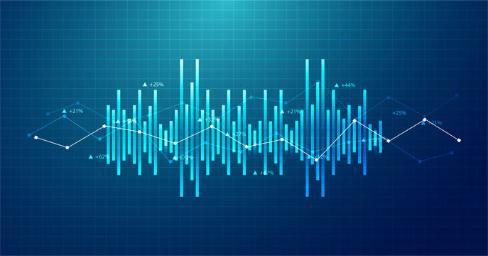 indagini di mercato, grafico, economia, finanza, azioni