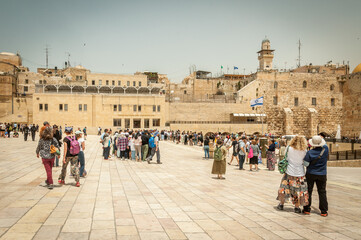 Obraz premium Mur des lamentations de Jérusalem