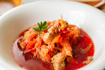 煮込み料理　ボルシチ