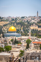 Vue de Jérusalem Est depuis la Tour de David
