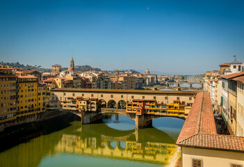 Fototapeta premium Bridge of Ponte Vecchio