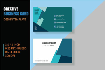business card template