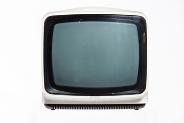 Vintage Classic Retro Style old television,old television on isolated background.