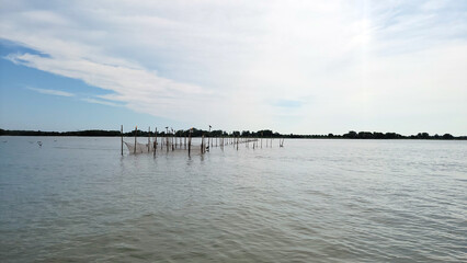 Obraz premium Bay Fish Trap