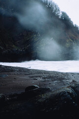 Stones Under Rushing Water