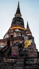 Fototapeta premium The historical city of Ayutthaya in Thailand