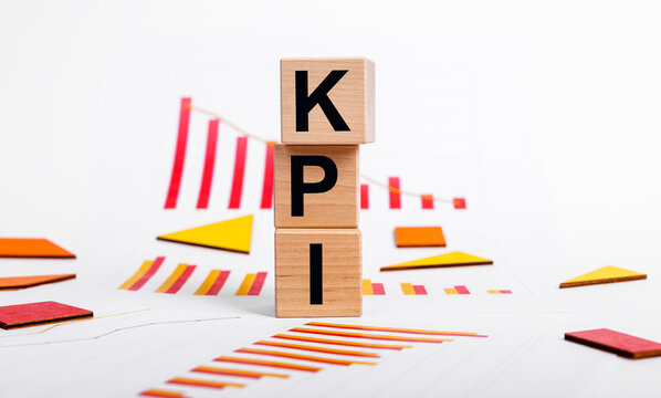 KPI acronym, key performance indicators dicreasing. High quality photo
