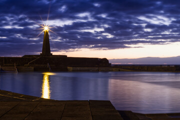 Faro de las piscinas de Bajamar, San Cristóbal de La Laguna, Tenerife, Canarias