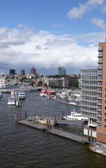 Naklejka premium Elbe in Hamburg