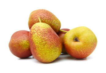 Pears isolated on white background