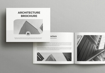 Architecture Portfolio Brochure Landscape