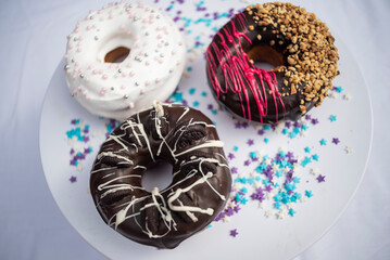 Donas para el desayuno / Donuts in breakfast