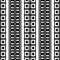 Obraz premium Abstract background with black and white pattern. Unique geometric vector swatch. Perfect for site backdrop, wrapping paper, wallpaper, textile and surface design. 