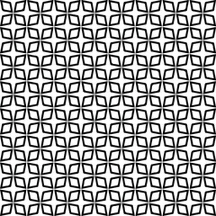 
Abstract background with black and white pattern. Unique geometric vector swatch. Perfect for site backdrop, wrapping paper, wallpaper, textile and surface design. 