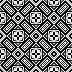 
Abstract background with black and white pattern. Unique geometric vector swatch. Perfect for site backdrop, wrapping paper, wallpaper, textile and surface design. 
