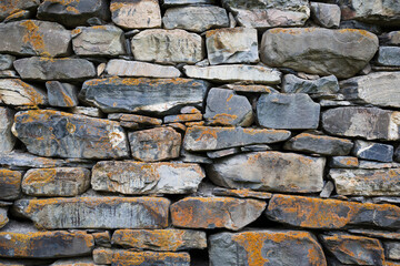 Antique natural stonewall texture background