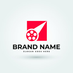 Cinema - Movie Logo in Compass Concept