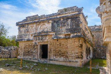 Worship Mayan churches Elaborate structures for worship to the god of the rain Chaac, monastery...