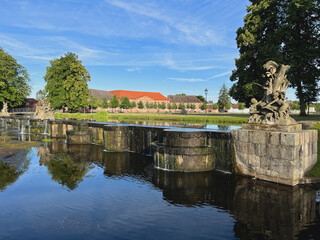 Fototapeta na wymiar Schlosspark in Ludwigslust 