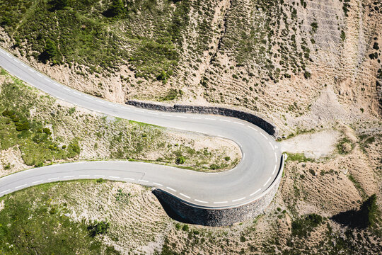 Route du Col d'Izoard, Hautes-Alpes, France