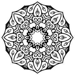 Mandala Letter Size Islam Arabic Pakistan Indian Color Floral Mandala Drawing for Kids Floral Pattern Abstract Mandala Good for the Soul EASY to Color Circle Mandala Tshirt Design Cricut Silhouette