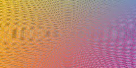 Abstract Modern Background with Halftone Retro Element and Gradient Colorful