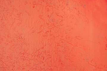 Orange color vintage colored metal background, old style design element
