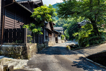 静岡県焼津市にある花沢の里は重要伝統的建造物群保存地区